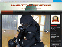 Tablet Screenshot of kravmaga-sha.de